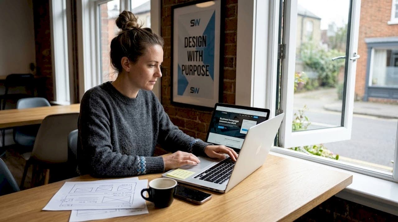 Why clean web design boosts small business success